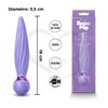 Vibrador con varias velocidades y carga USB Sugar Pop